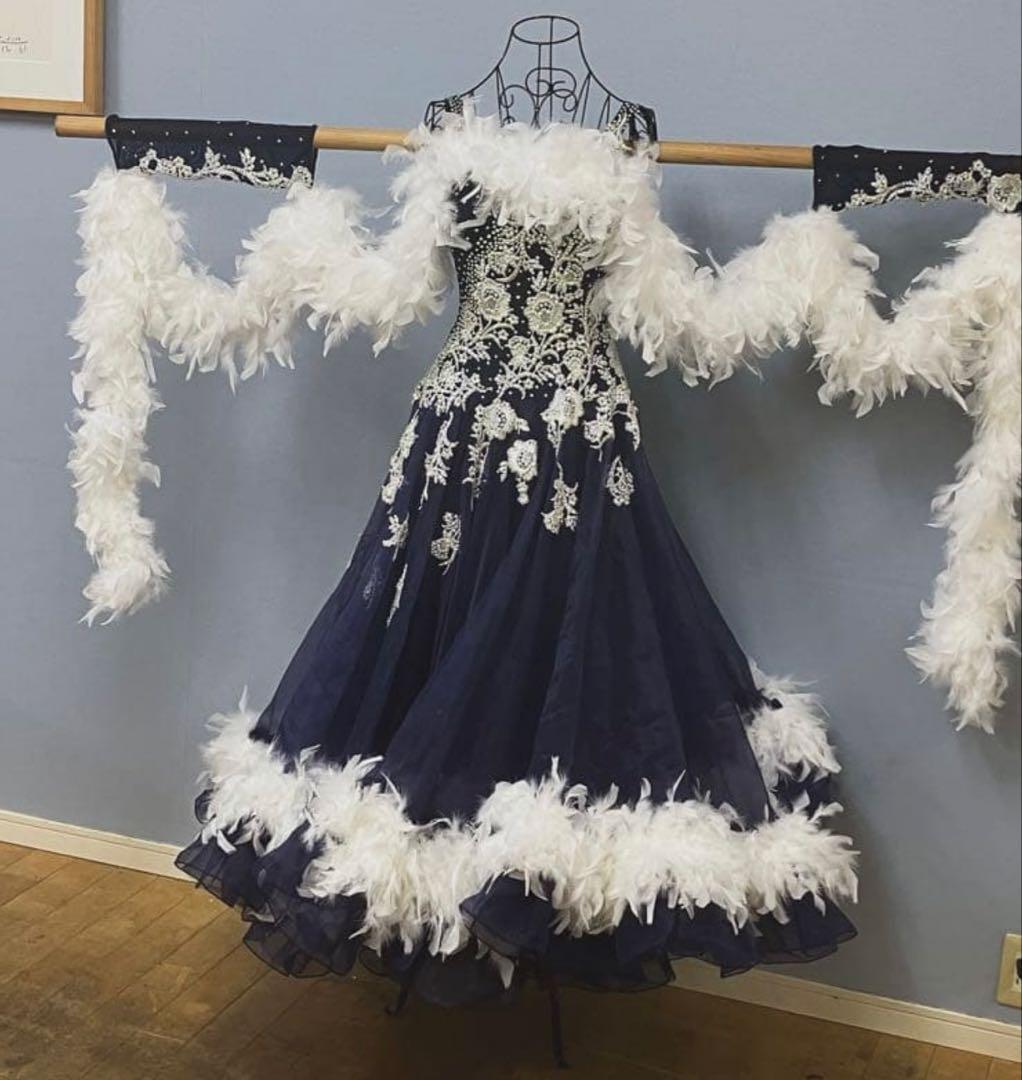 社交ダンス　スタンダード　モダン　ドレス　M デモ