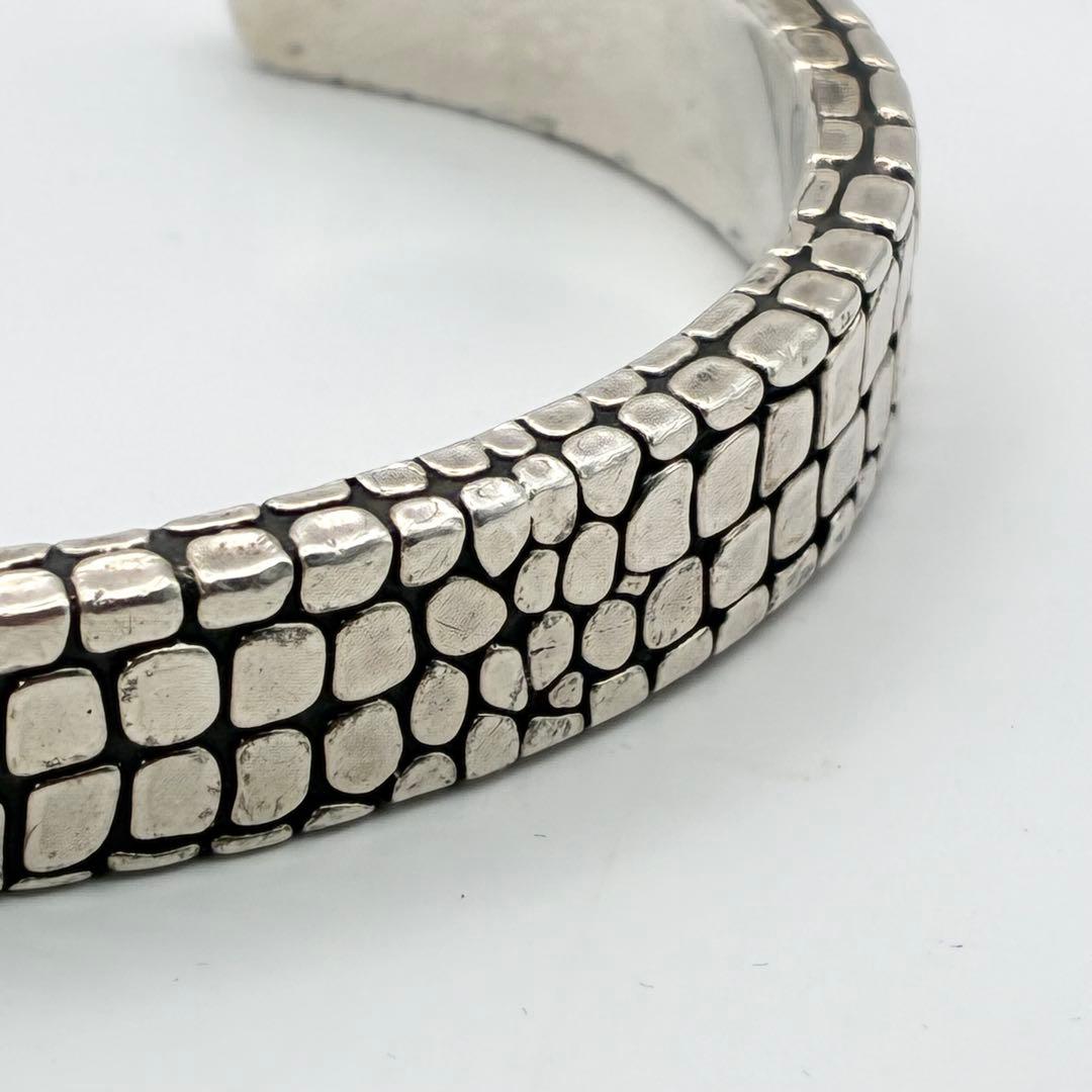 M's collection エムズコレクション バングル クロコダイル 925