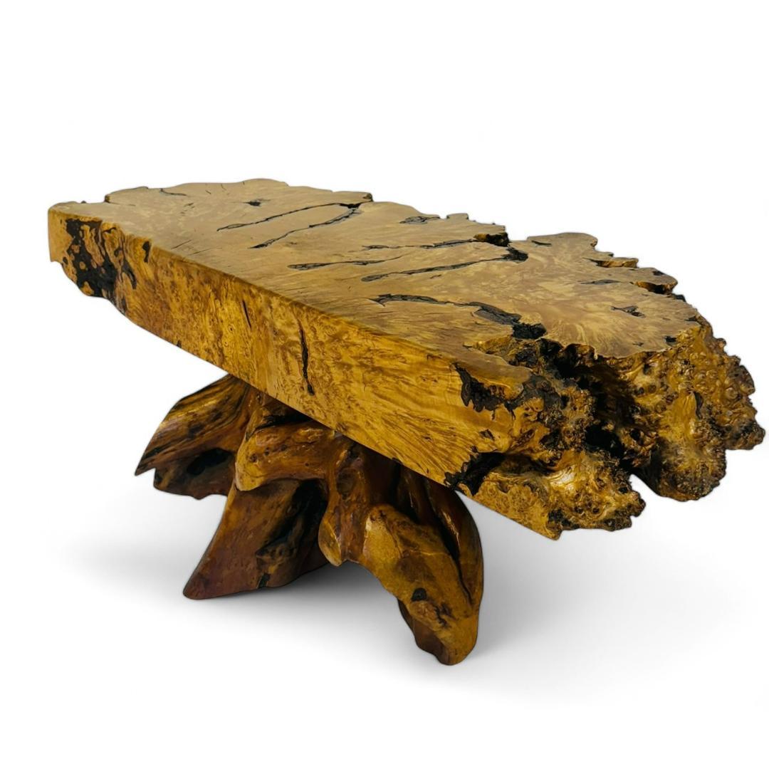 一枚板　座卓　天然木　ローテーブル