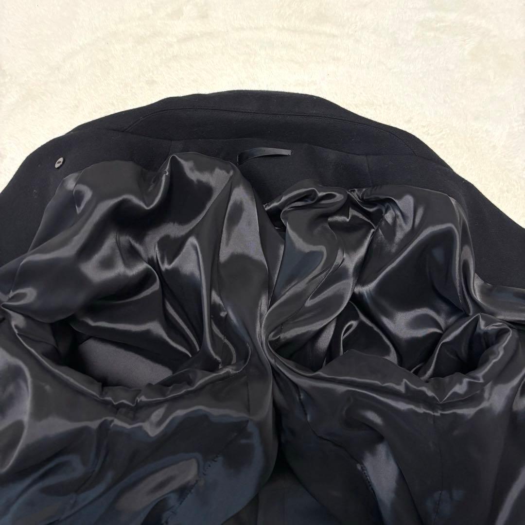 juha(ユハ) Belted Over Coat M ブラック