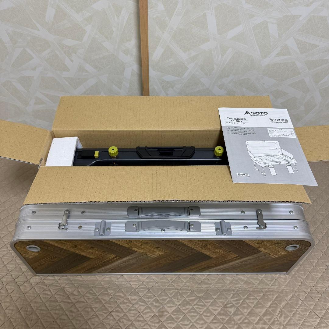 FIELDOOR キッチンテーブル SOTO ソト ２バーナー パワーブースター