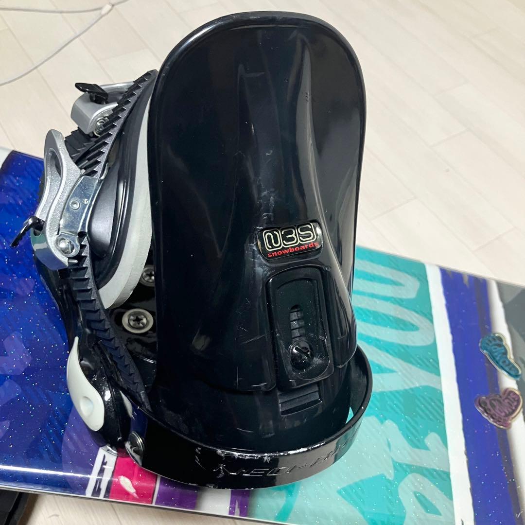 バック付/IGNIO GRV-RCイグニオ ロッカースノーボードセット155cm