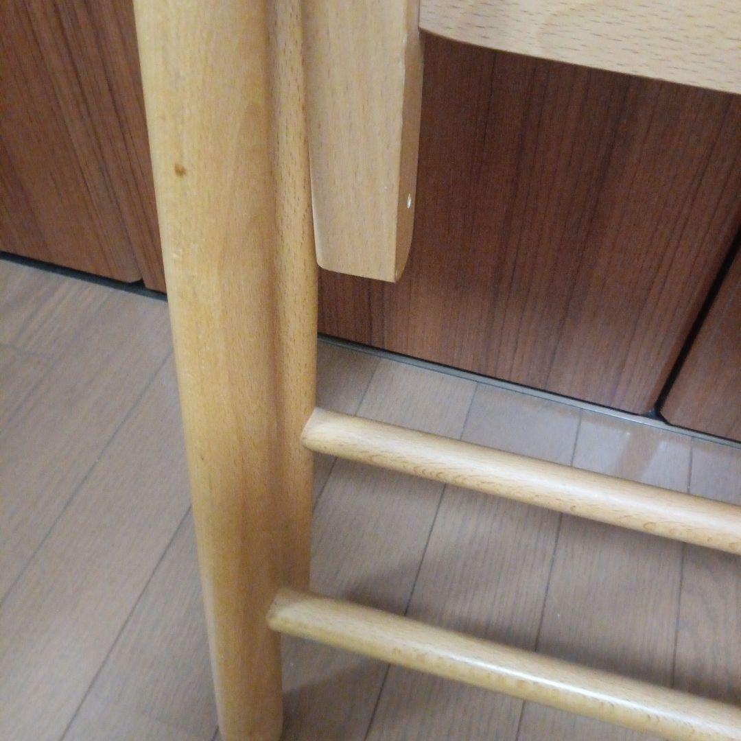 無印良品　折りたたみ椅子MUJI 2脚セット　木製チェア　廃盤　ダイニング　ブナ