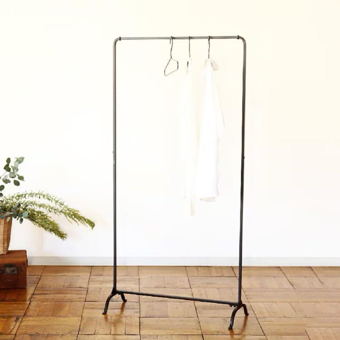 ジョセフアイアン　ハンガーラックハイ　組み立て式　アンティーク調