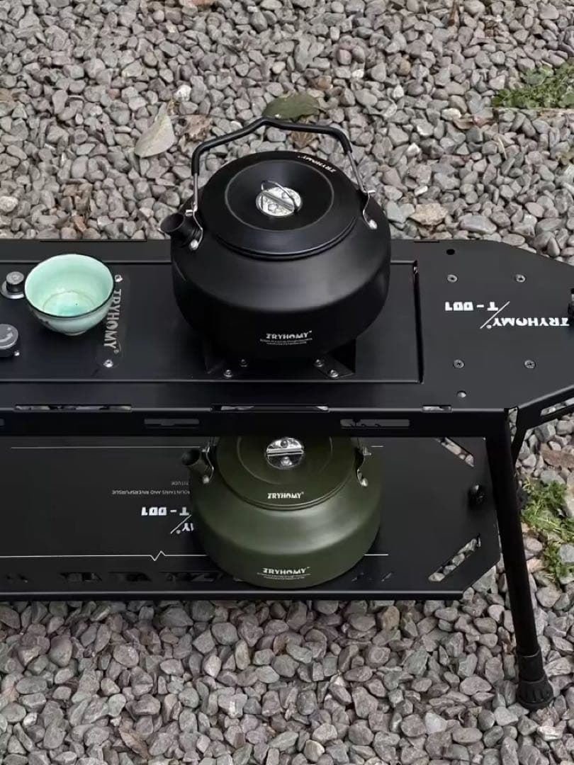 IGT規格ハーフユニットキャンプテーブル アルミ合金 IGTテーブル 収納袋付き