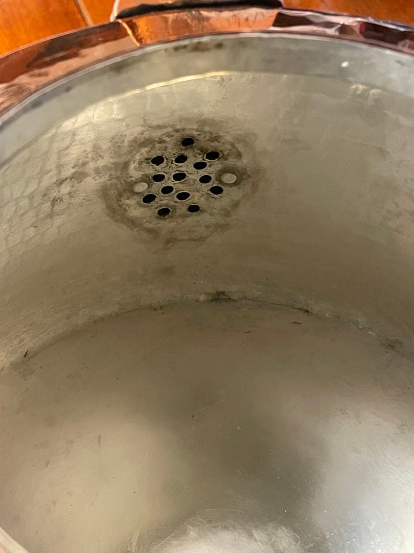 京都有次　銅製　大型やかん（容量3.5L） 『江戸型』