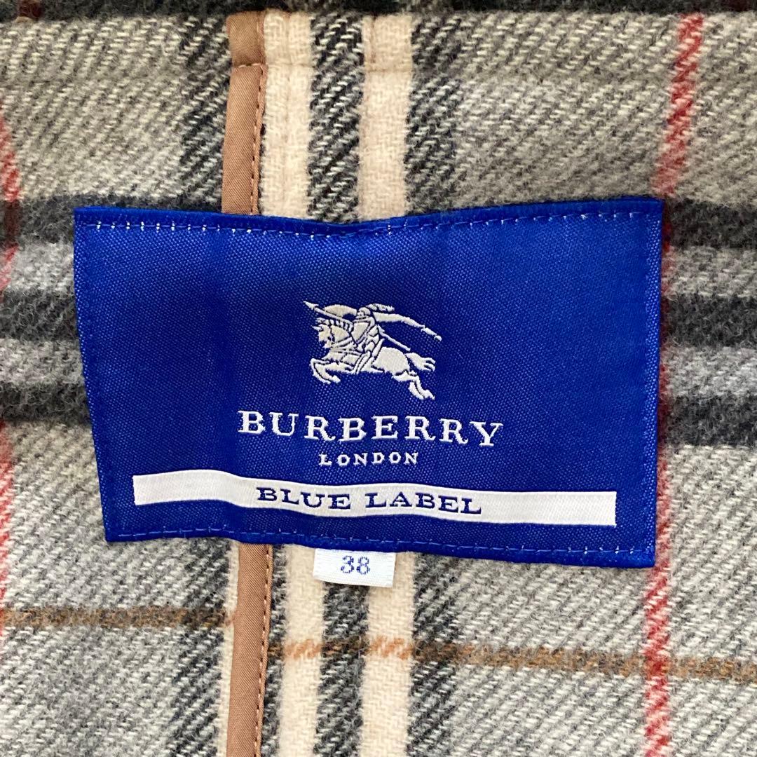 BUBERRY BLUELABEL ダッフルコート 38