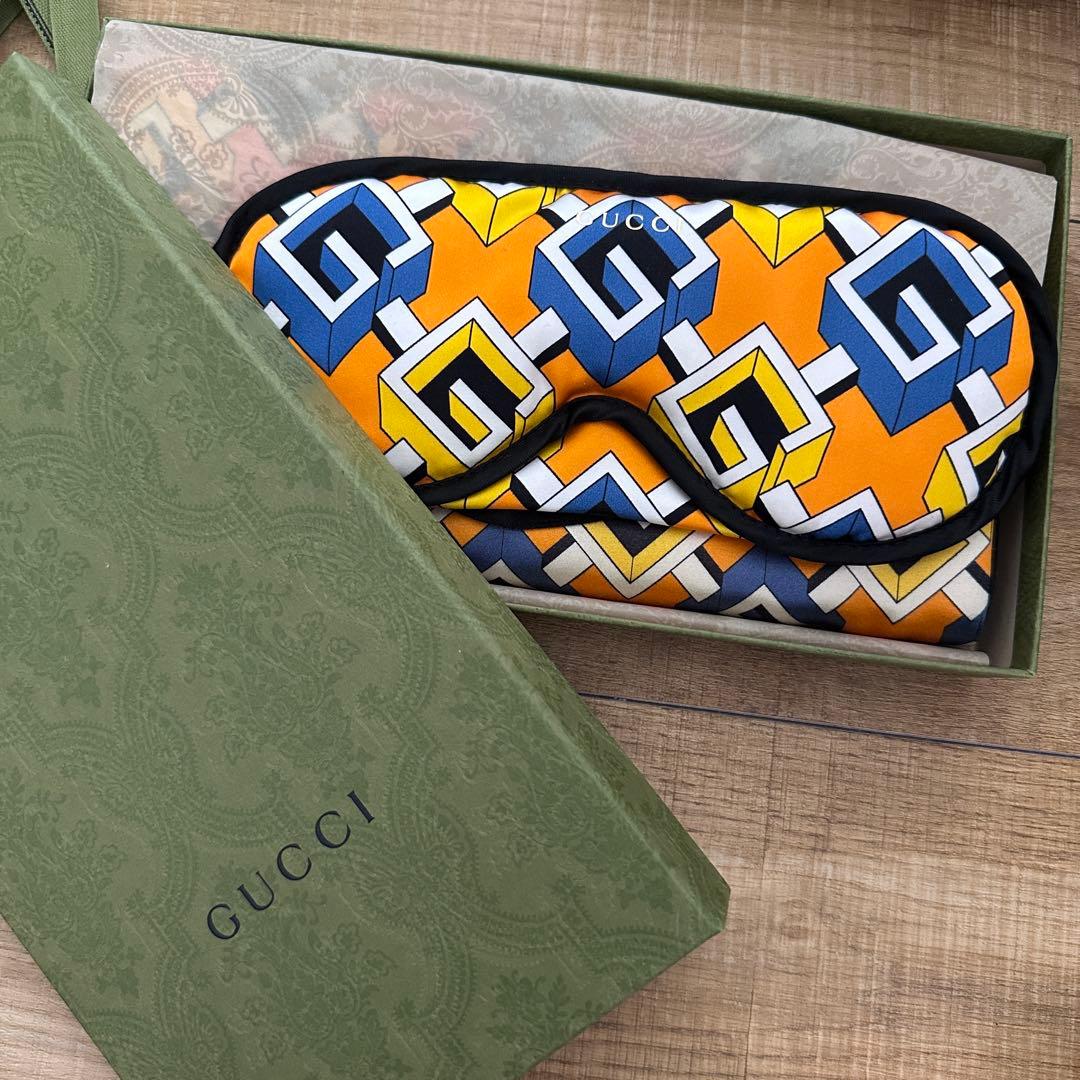 GUCCI ジオメトリック アイマスク