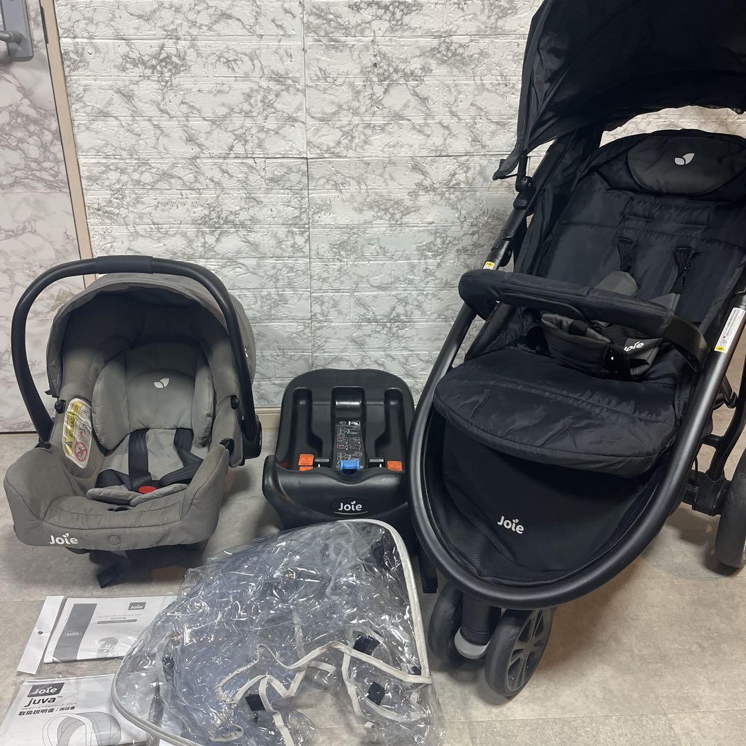 Joie ベビーカー joie juvaベビーシート　トラベルシステム3点セット