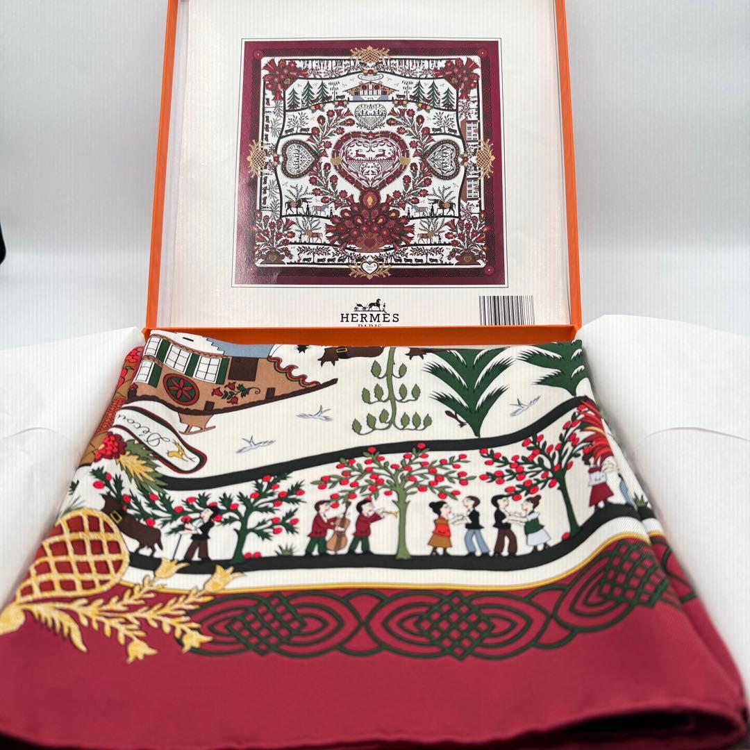 HERMES エルメス カレ 90 デコパージュ