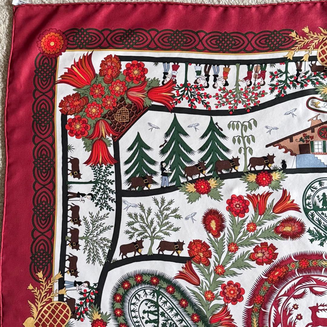 HERMES エルメス カレ 90 デコパージュ