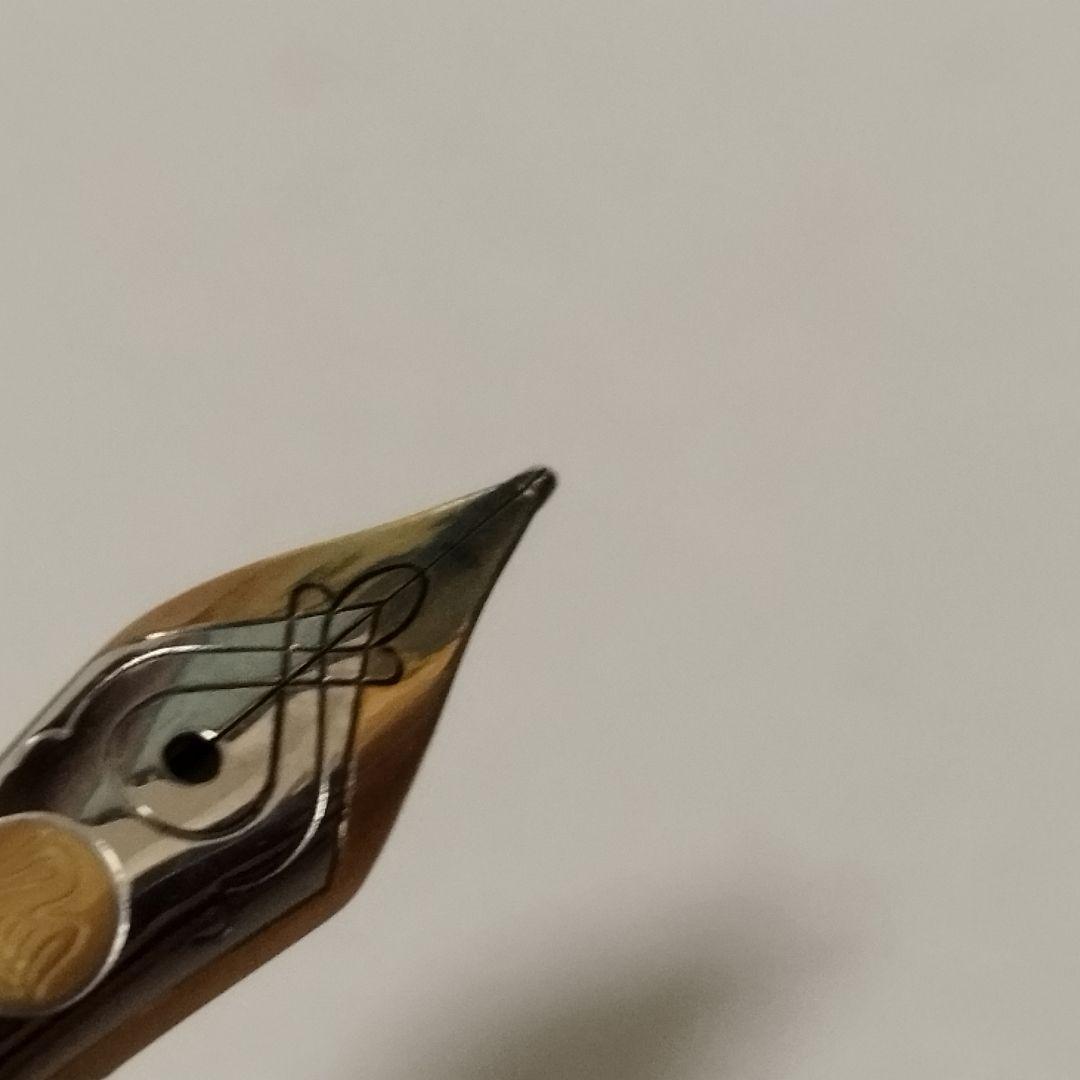 ペリカン スーベレーン M400 グリーンストライプ　EFニブ