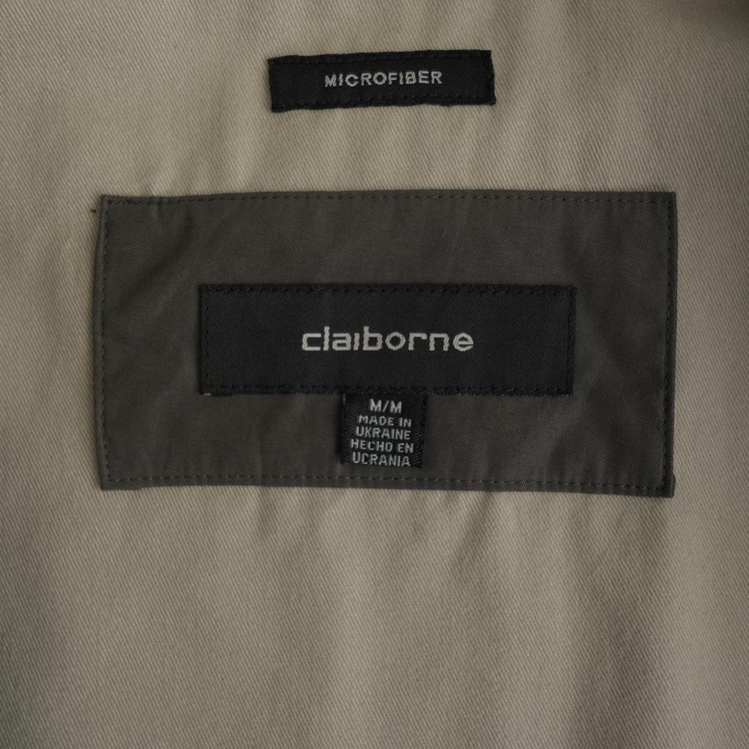 Claiborne クレイボーン ジップアップジャケット オリーブグレー M