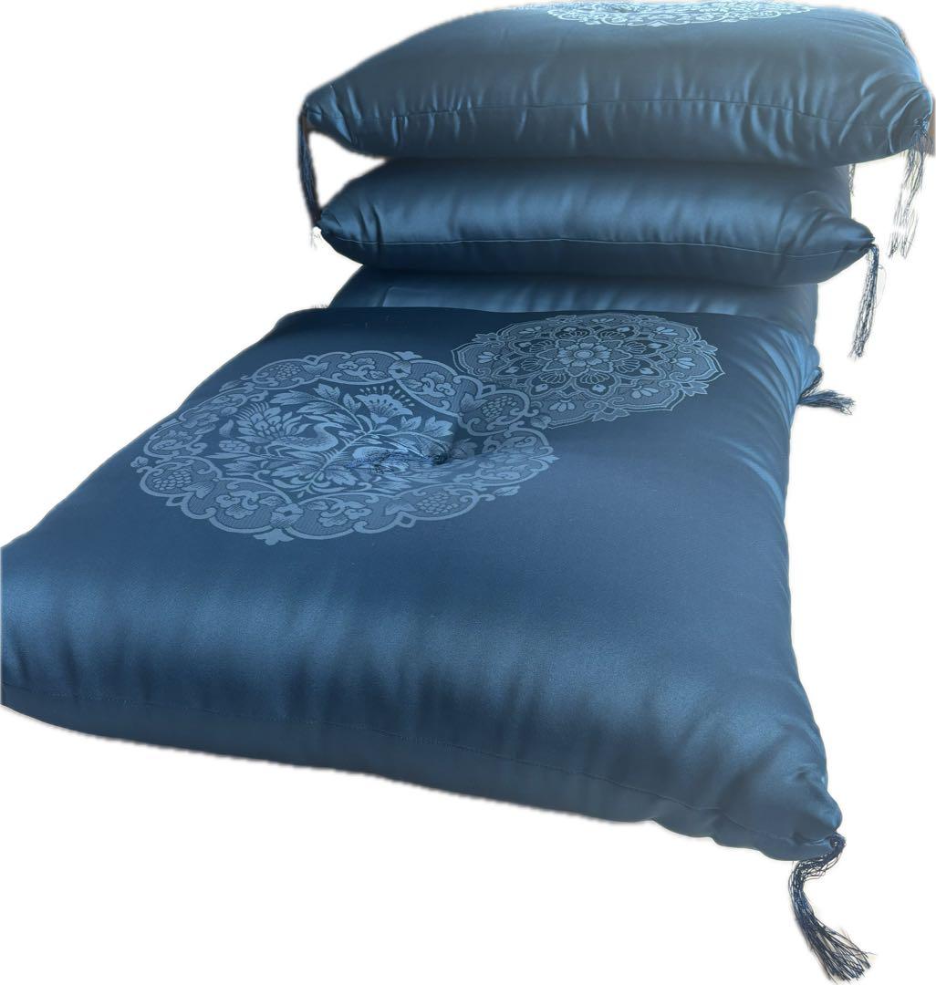 【未使用】ふとんタナカ 座布団 婚礼座布団 4枚セット 冬用