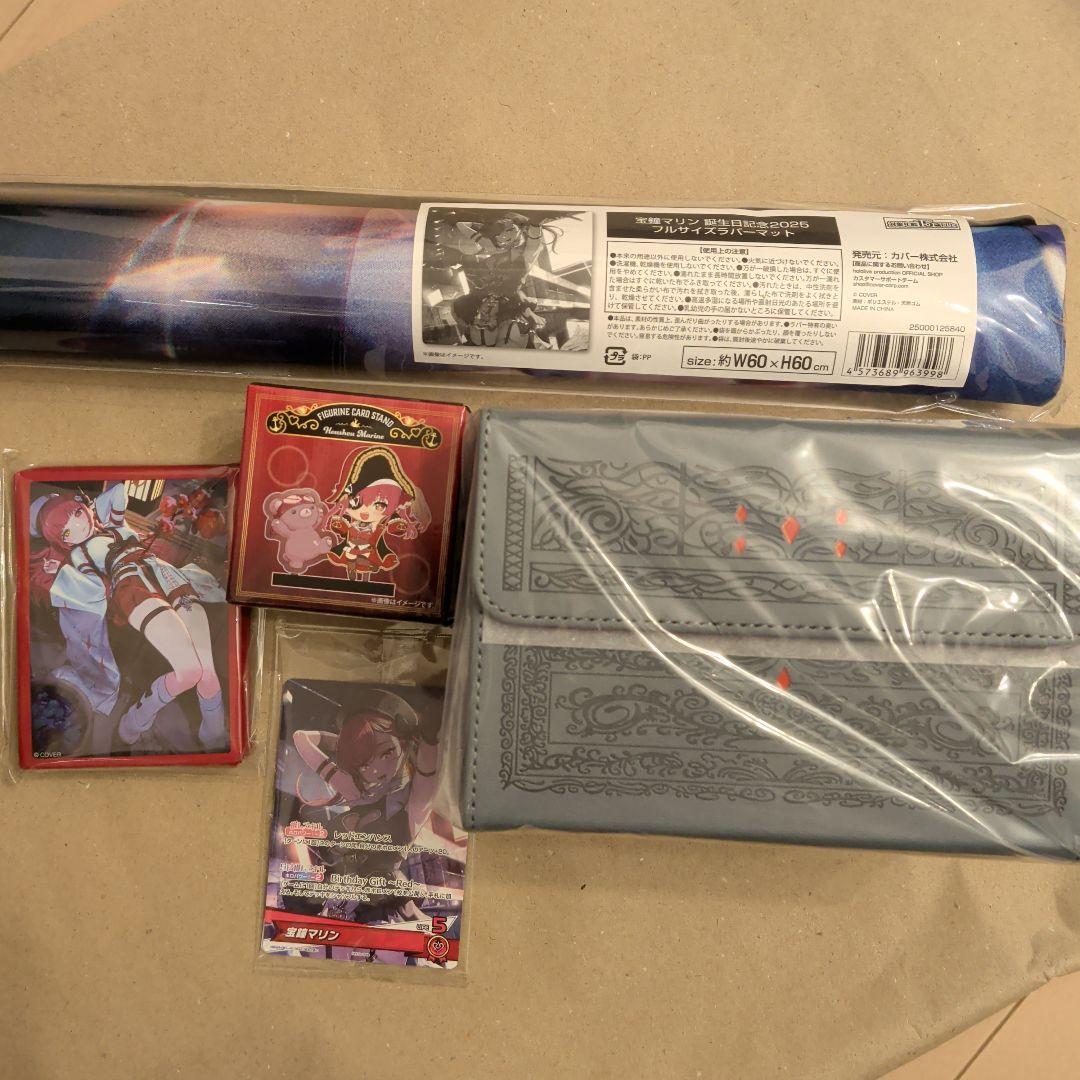 宝鐘マリン　誕生日　2025 グッズ5点セット　ホロライブ　バースデー