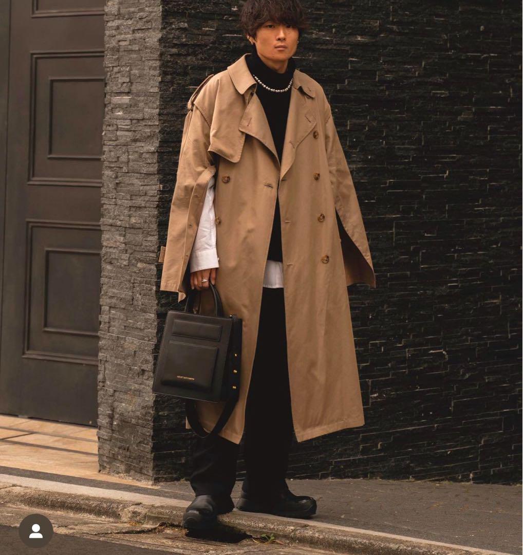 stein ssstein ベージュ トレンチコート