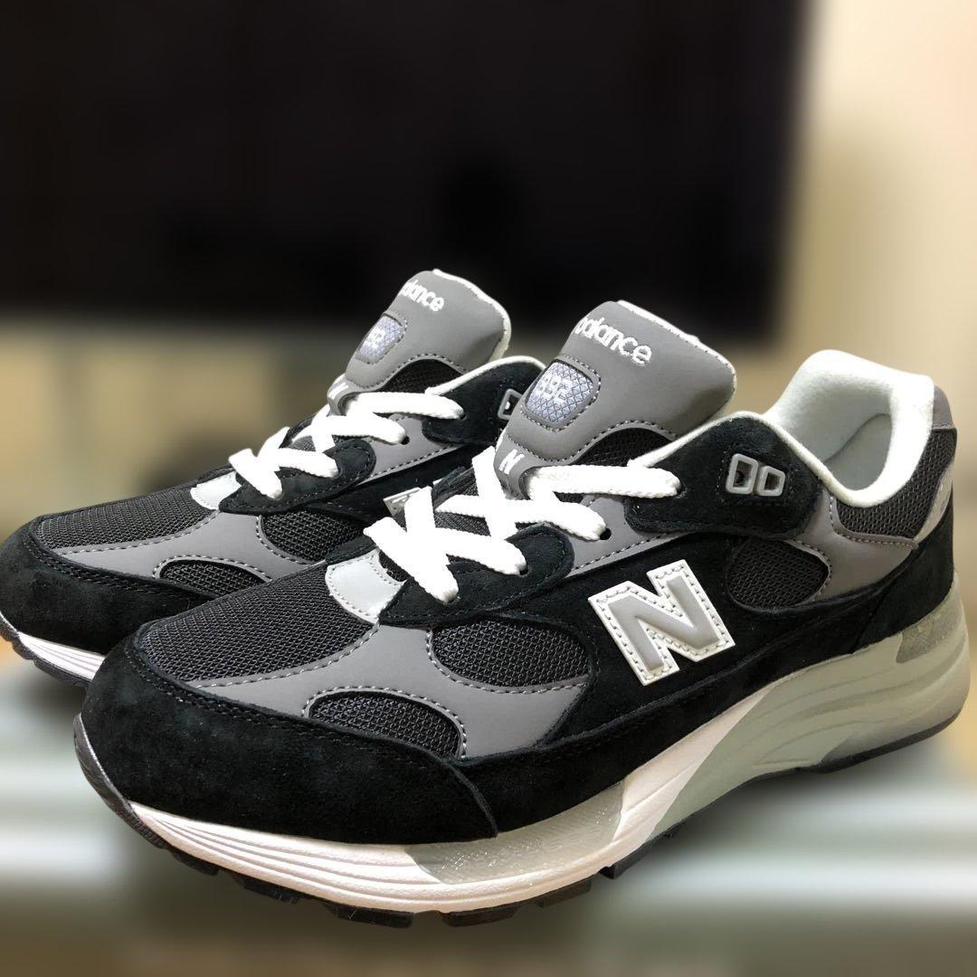 スニーカー　NB　992　ブラック　26.5
