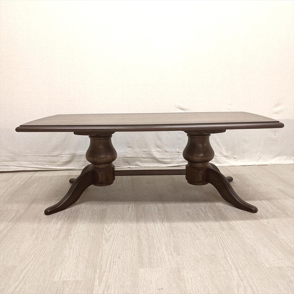 ヨーロピアン　オーク　W130　センターテーブル　リビングテーブル　ローテーブル