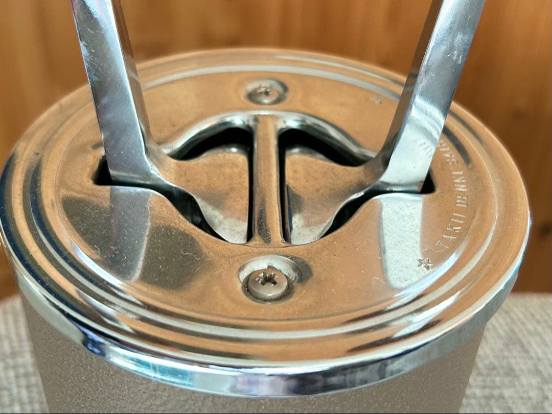 和洋裁電化鏝2丁立　タキイ電器 コテ　ランプ付　和製コテ