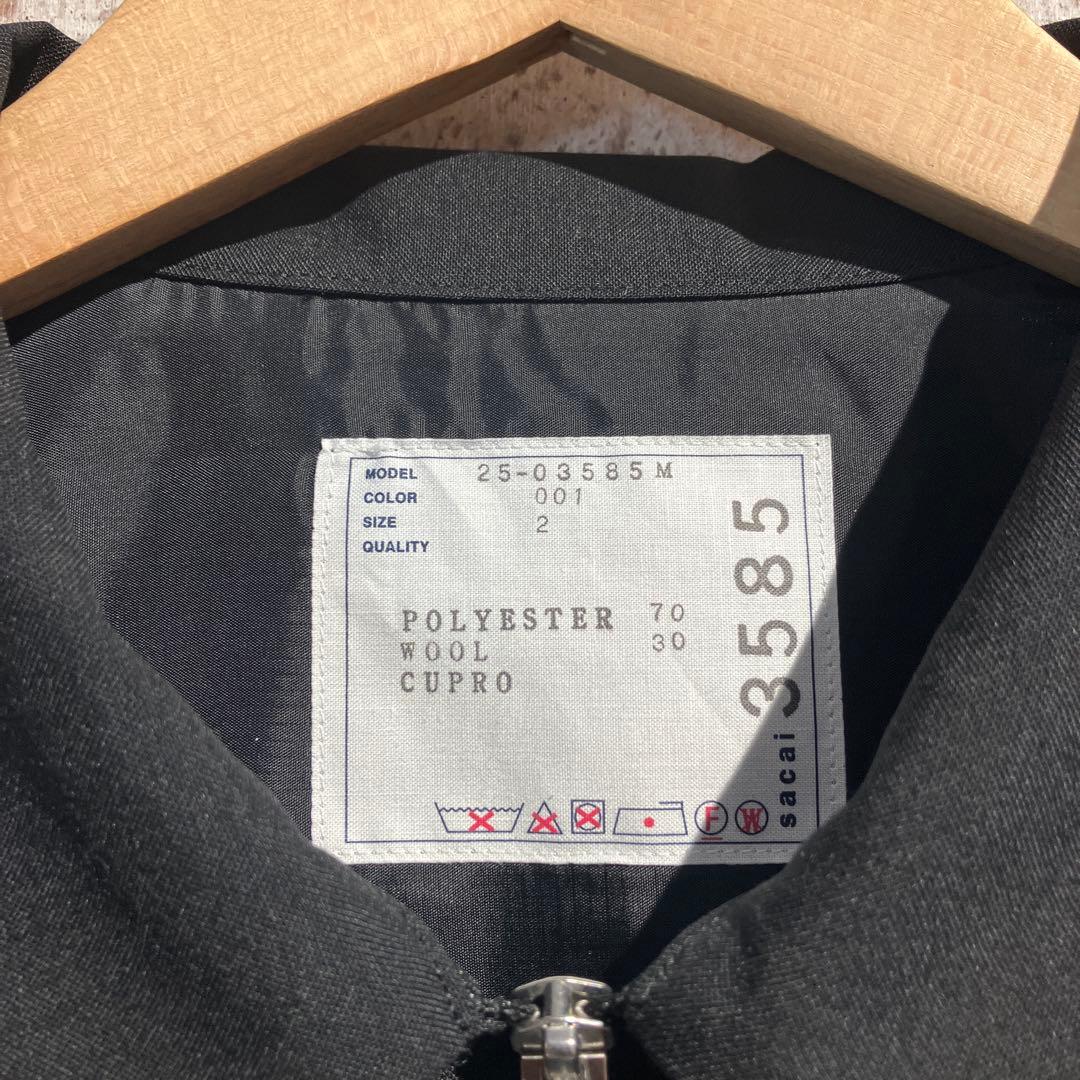 新品　25SS Sacai Suiting Polo Shirt サカイ