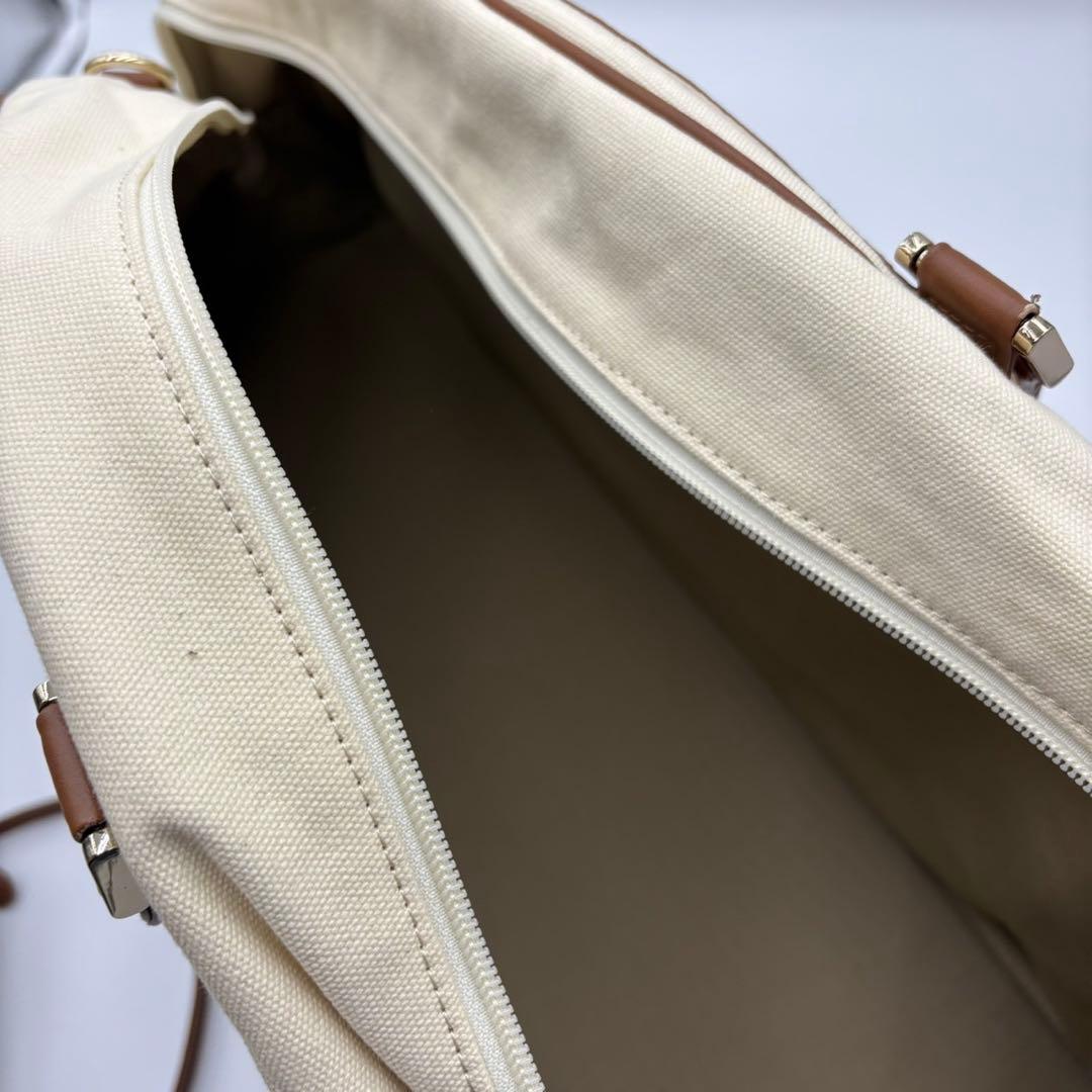 超希少✨キタムラ　セントバーナード　ボストンバッグ　2way トラベル　ポーチ付