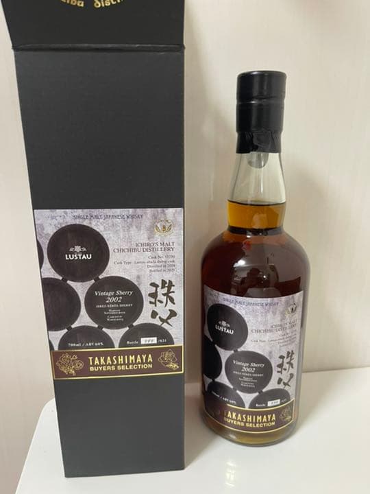 秩父 イチローズモルト　ルスタウ LUSTAU ビンテージシェリー