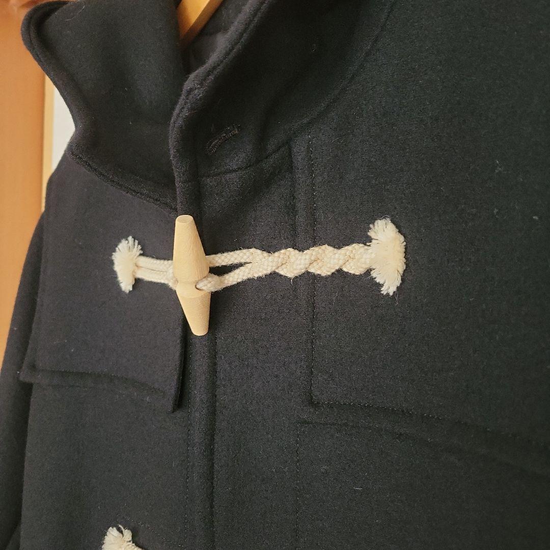 美品マッキントッシュフィロソフィーダッフルコートブラック