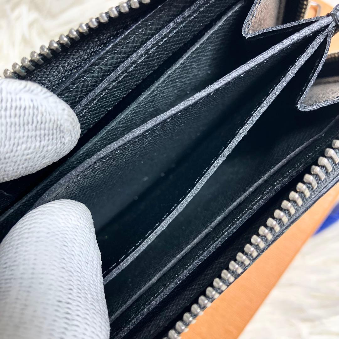 良品 ルイヴィトン タイガ パース ジッピー 箱付き