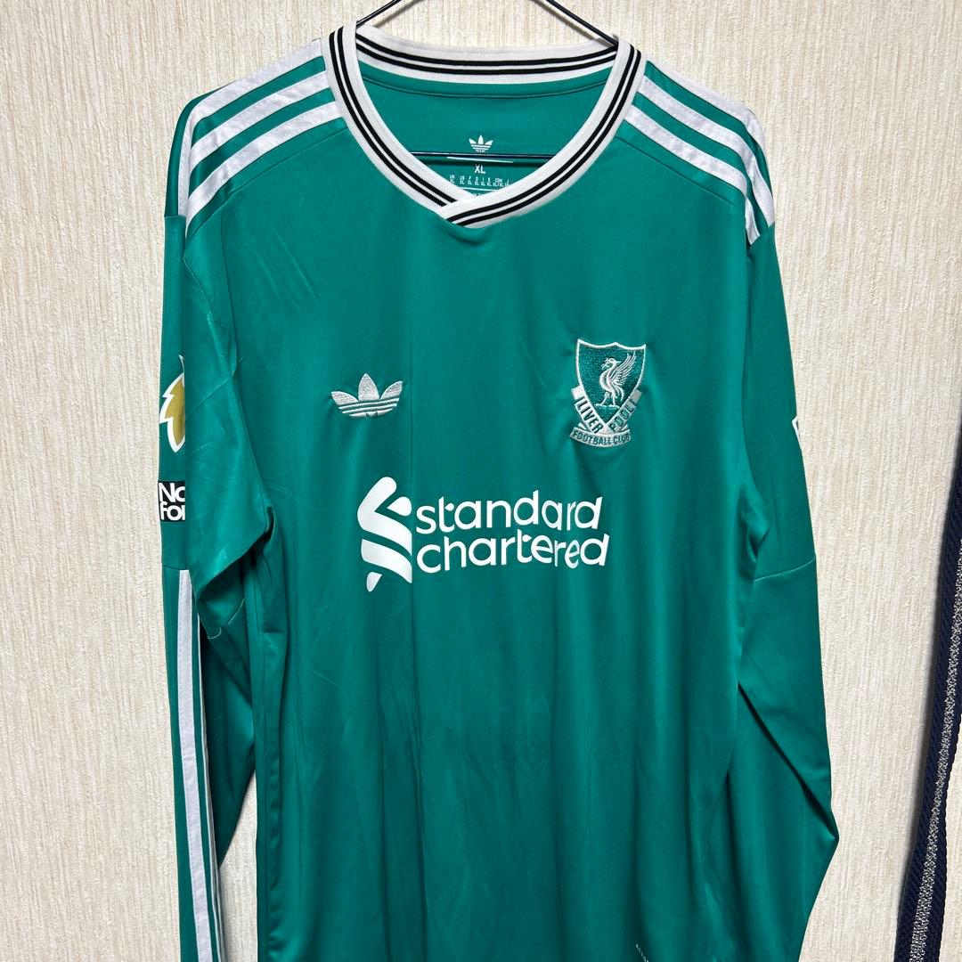 リバプール Szoboszlai ソボスライ 8 アウェイシャツ グリーン