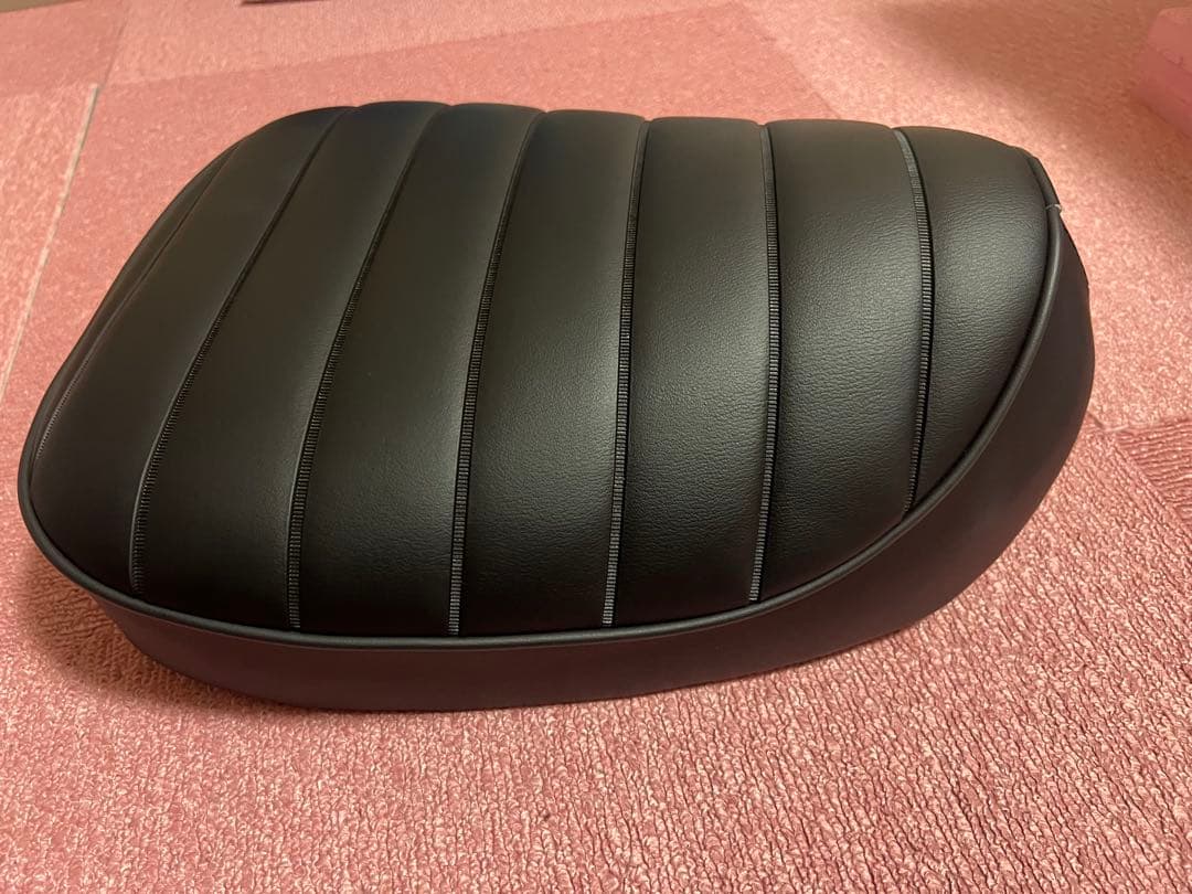 アウスタ 衝撃吸収 シングルシート SAS-S30-BLK+低反発&ゲル加工済み