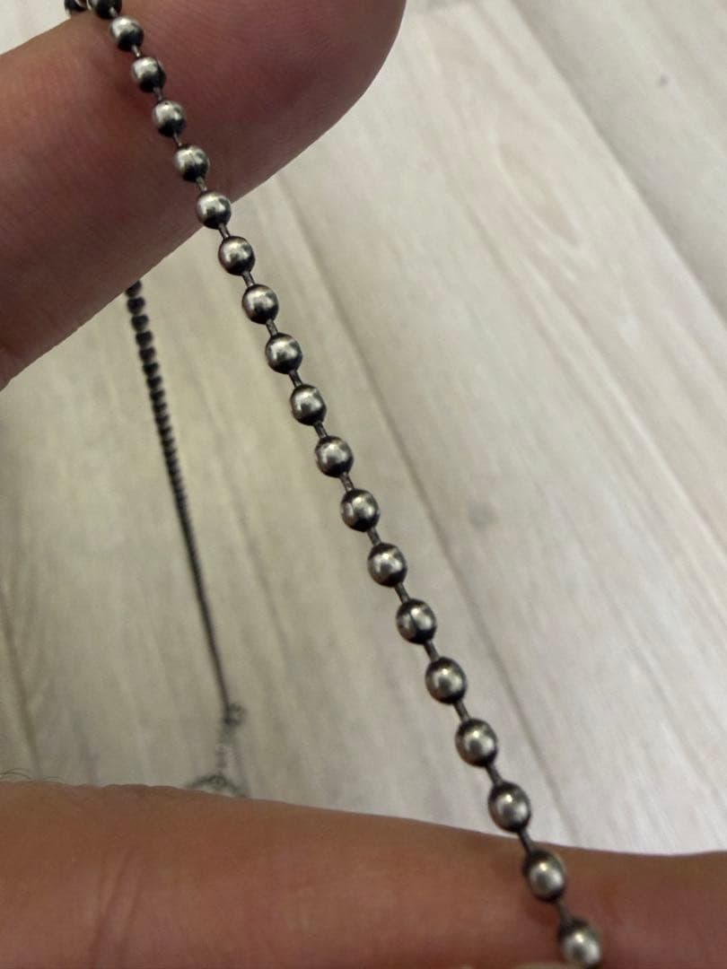 クロムハーツ　ボールチェーン30inch