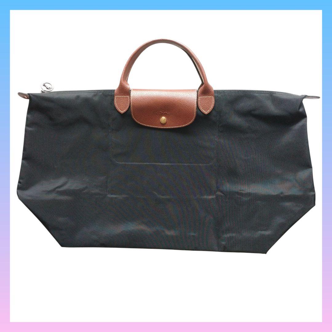 ロンシャン ボストンバッグ ル プリアージュ トラベルバッグ ブラック