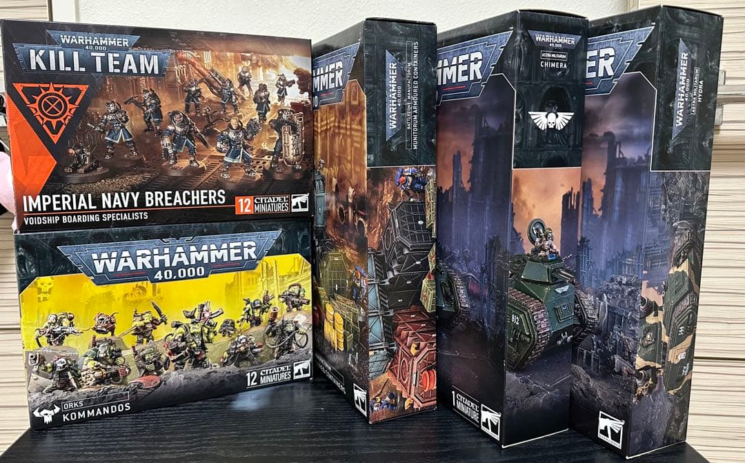 ウォーハンマー 40k ネクロン　アストラミリタルム　オルク　引退品