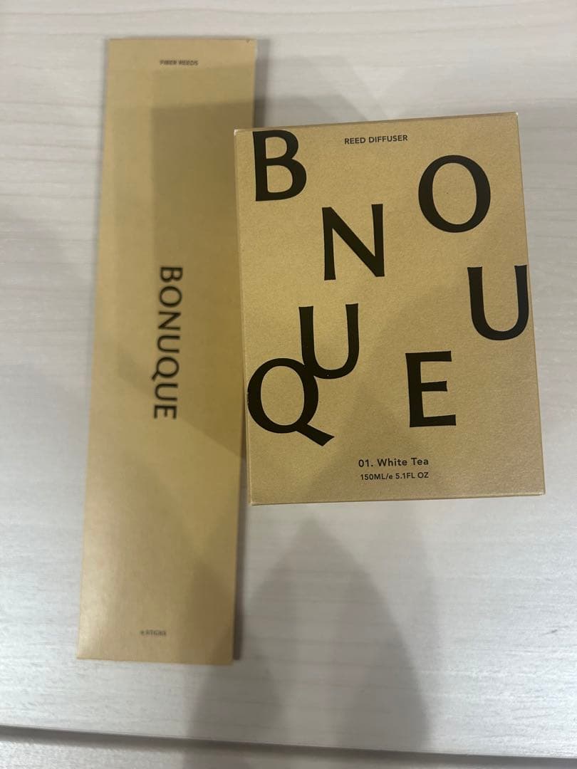未開封BONUQUEボヌークリードディフューザー white tea