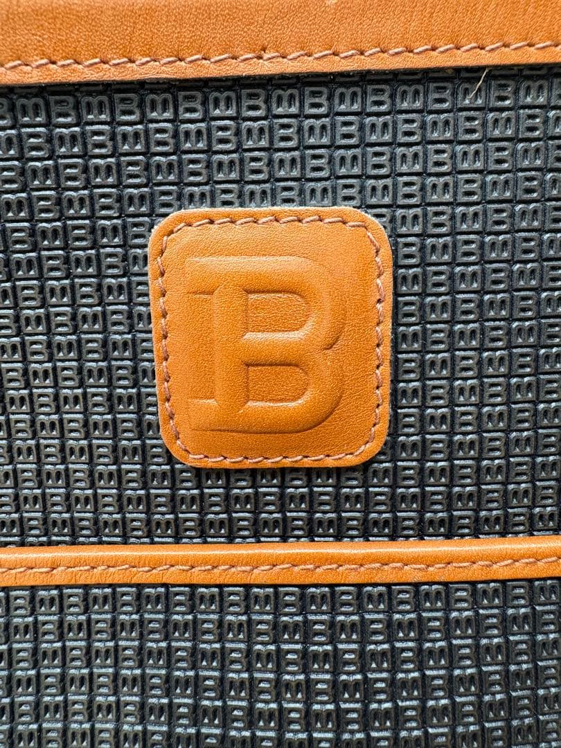 BALLY バリー トートバッグ 総柄 レザー A4収納可 美品