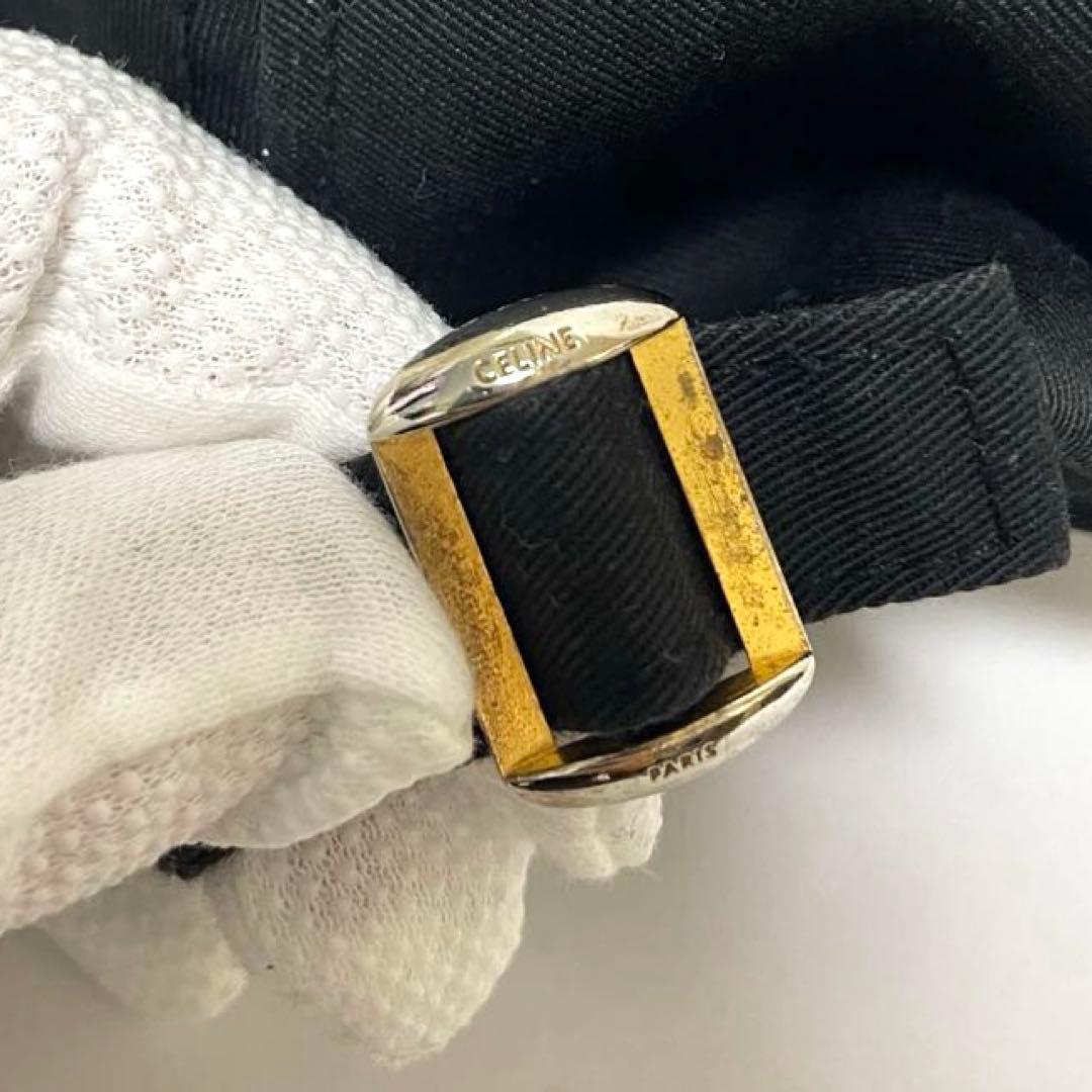 CELINE セリーヌ トリオンフ キャップ ベースボールキャップ 帽子 M