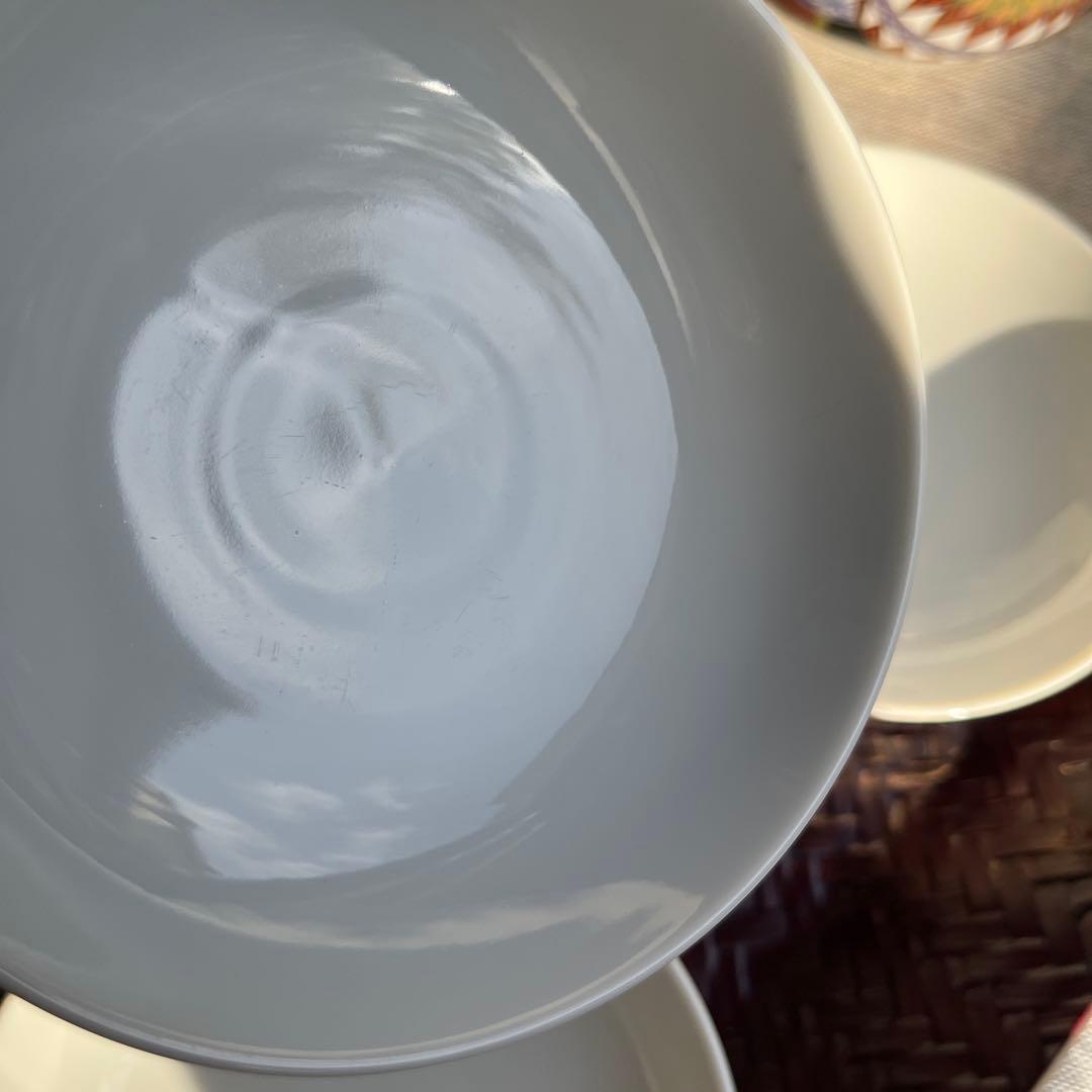 庫山窯　色絵手まり　蓋付き丼　小丼　蓋付き煮物碗　5点