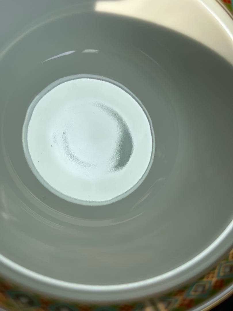 庫山窯　色絵手まり　蓋付き丼　小丼　蓋付き煮物碗　5点