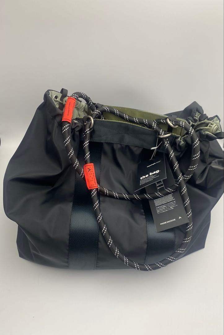 Topologie トポロジー トートバッグ ラージ 大容量 カバン　ブラック