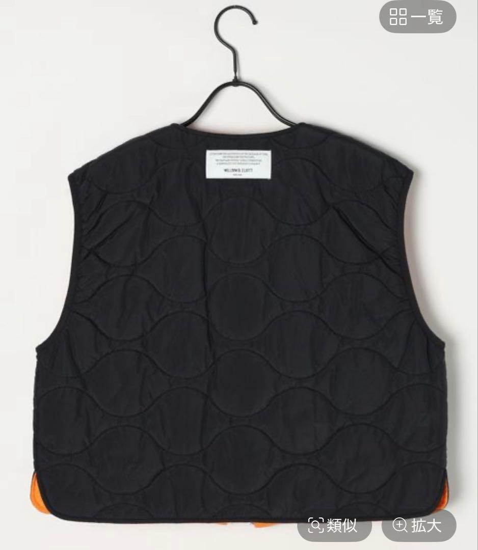 【WILLIAM B.ELIOTT】 リバーシブルキルトベスト ニコアンド