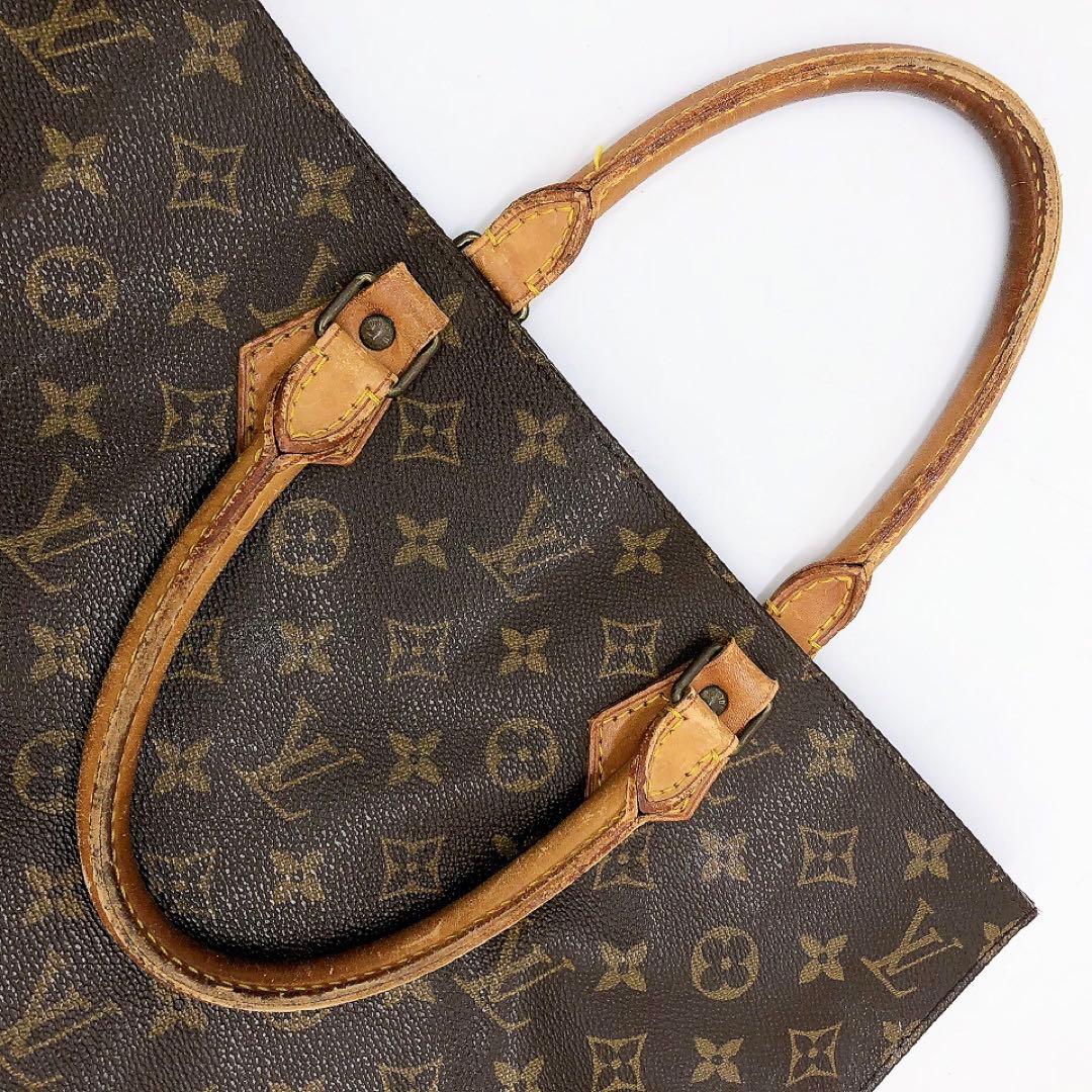 【LOUIS VUITTON】サックプラ　モノグラム　トートバッグ　A4