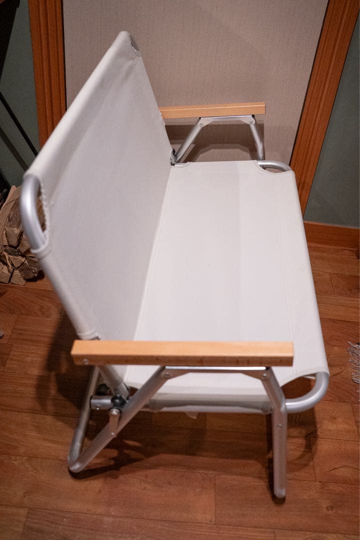 無印良品 アルミ折りたたみベンチ　絶版品