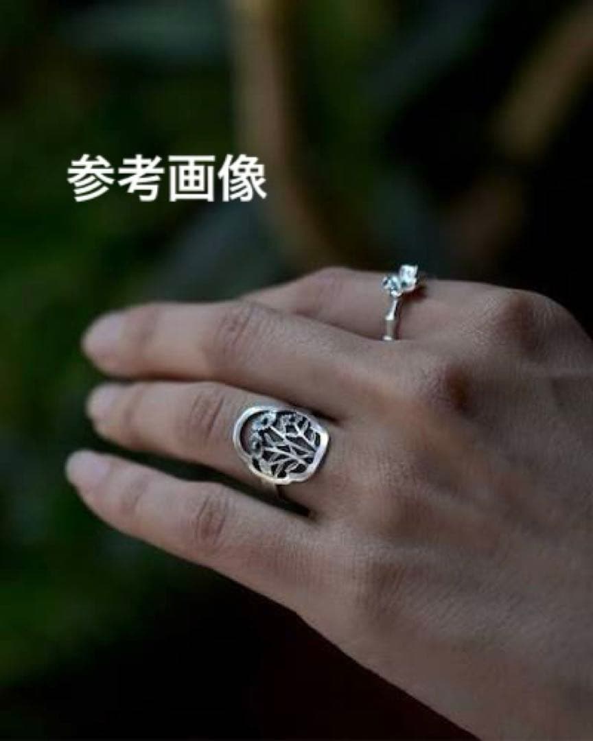 【専用品】 初雪ポッケ　リング　指輪 ヒメジョオン