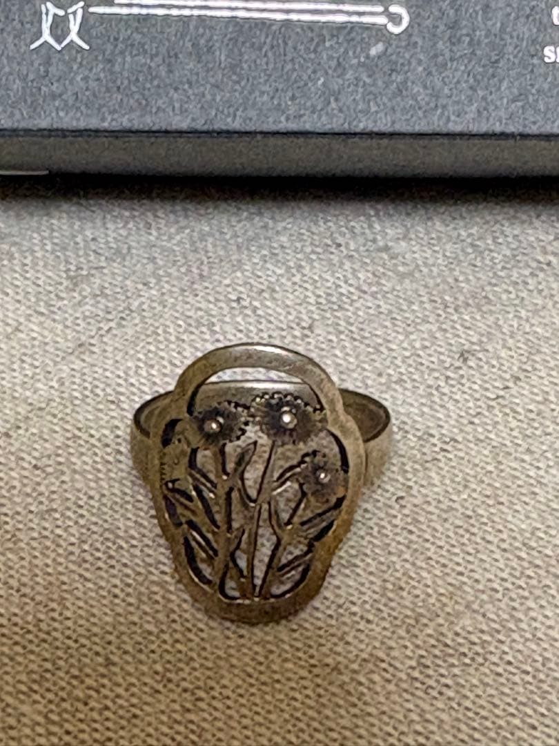 【専用品】 初雪ポッケ　リング　指輪 ヒメジョオン