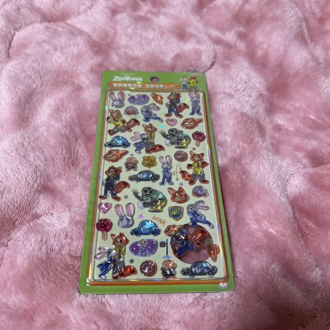 正規品　ディズニー　ボンボンドロップシール