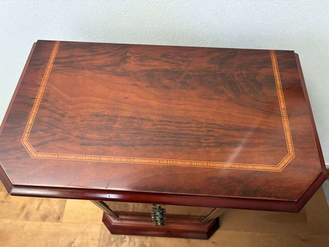 イタリア製　アンティークチェスト　象嵌