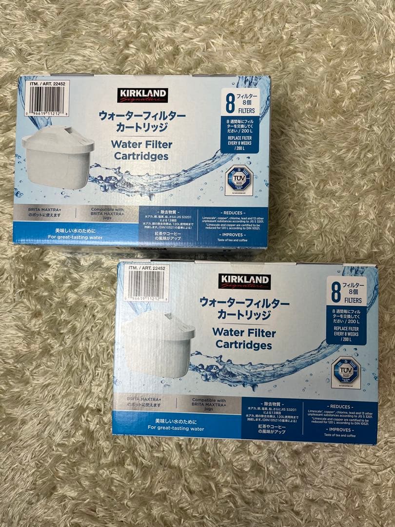 ウォーターフィルターカートリッジ　16個