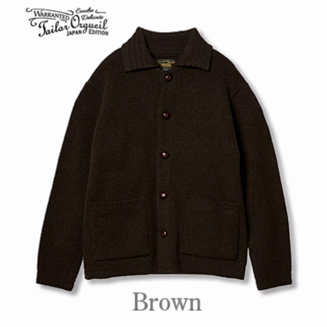 【新品】ORGUEIL カバーオールセーター OR-4310 サイズ42（XL）