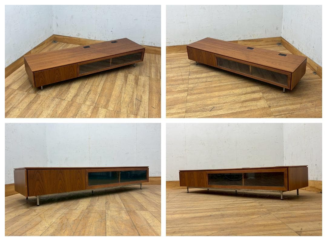 T8036☆美品☆CIBONE☆シボネ☆テルム☆ウォールナット☆テレビボード☆