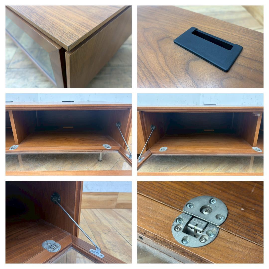 T8036☆美品☆CIBONE☆シボネ☆テルム☆ウォールナット☆テレビボード☆